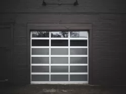 white metal window frame